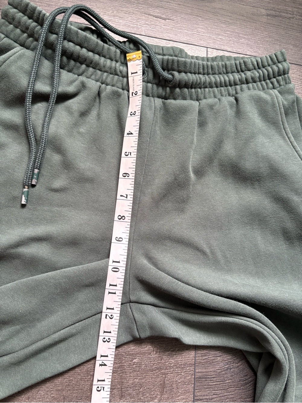 Fabletics Womens Green Cozy Fleece Go-To Sweatpants Athleisure Active Size Large - Picture 7 of 13